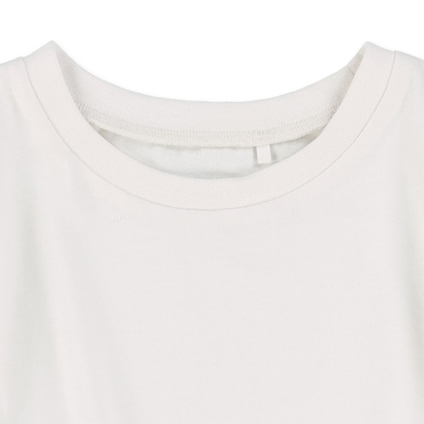 袖レースフレンチTシャツ