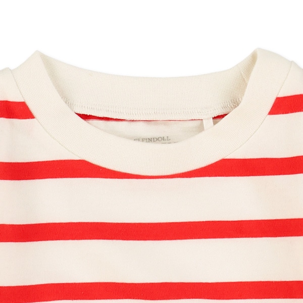 シングルボーダー半袖Tシャツ