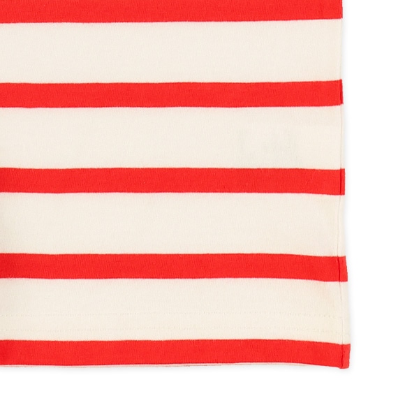 シングルボーダー半袖Tシャツ