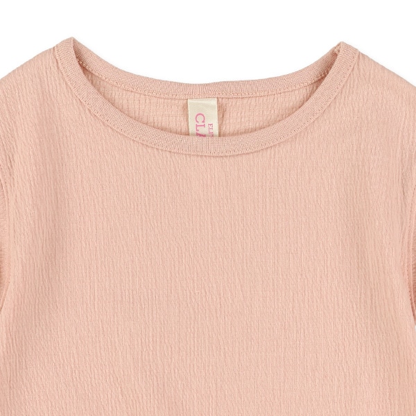 楊柳ニットフレンチTシャツ