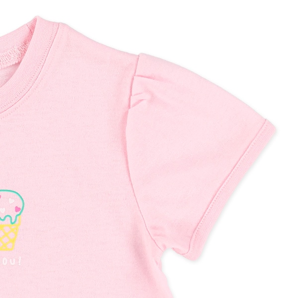 ネオンカップケーキフレンチTシャツ