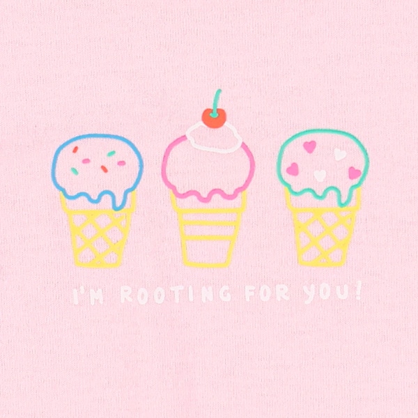 ネオンカップケーキフレンチTシャツ