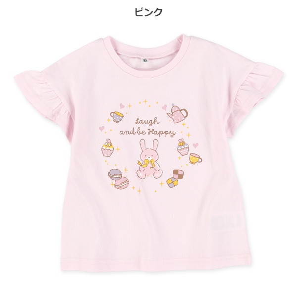 キャンディーフリルフレンチTシャツ