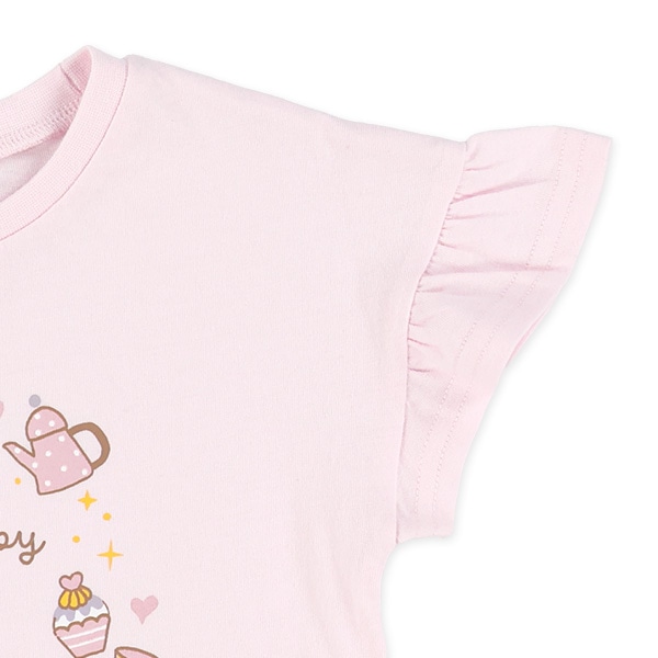 キャンディーフリルフレンチTシャツ