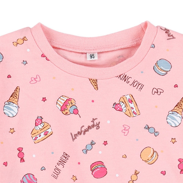 スイーツフリルフレンチTシャツ