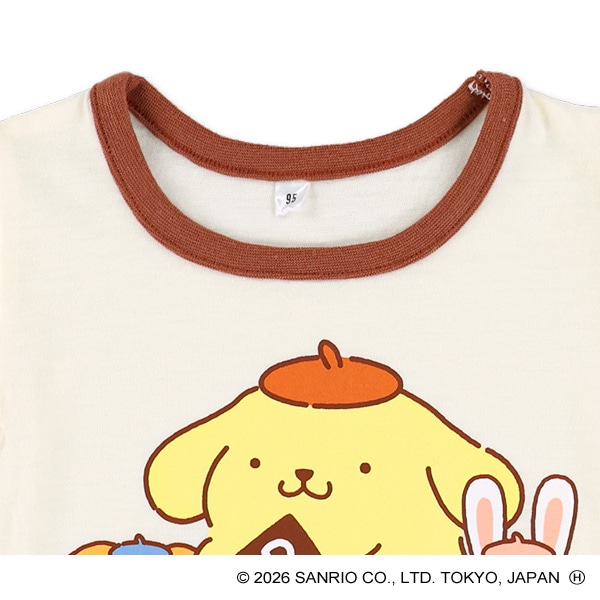 フレンチTシャツ（ポムポムプリン）