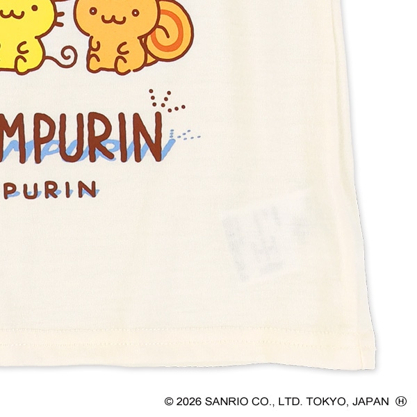フレンチTシャツ（ポムポムプリン）