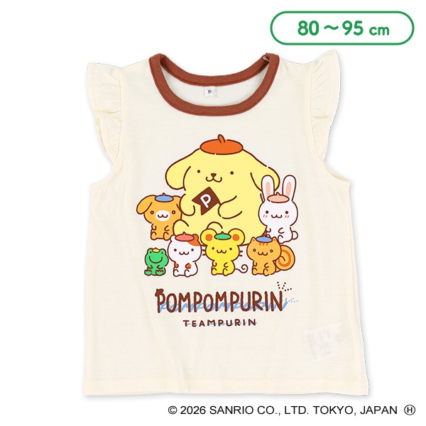 フレンチTシャツ（ポムポムプリン）
