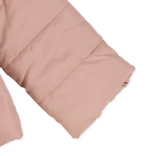 中綿リボン付き防寒コート