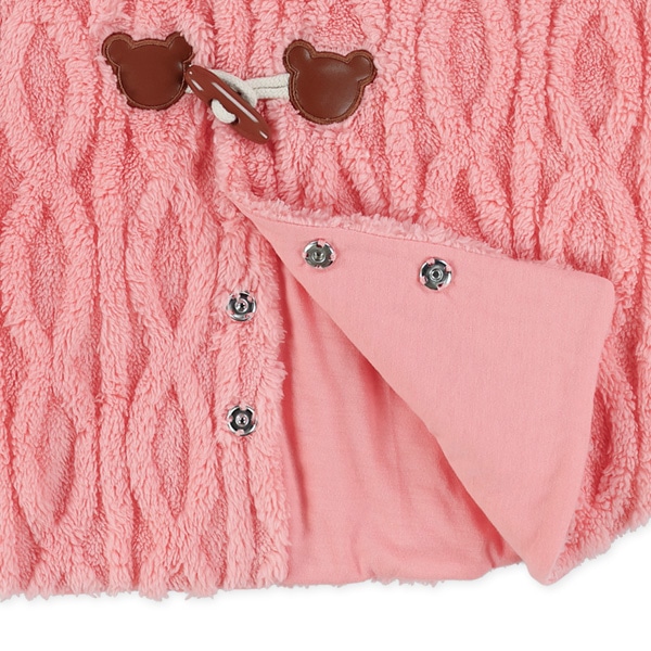 ボアフリースケーブルマント