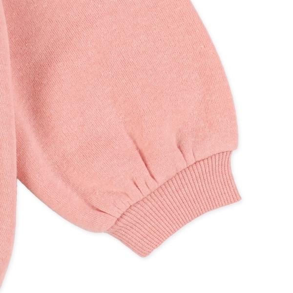 裏起毛ボアハートポケットトレーナー