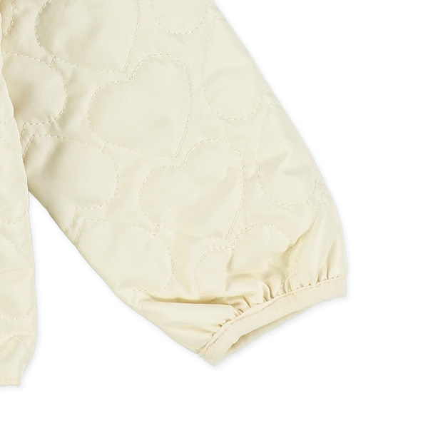 キルトノーカラージャケット