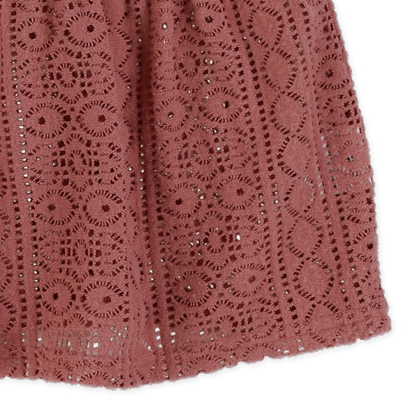 レーシーニットキャミ長袖Tシャツセット