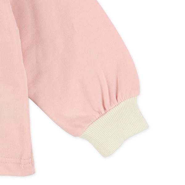 ミニ裏毛くま並び長袖Tシャツ