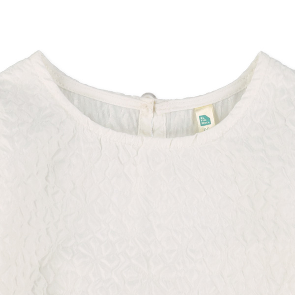 ふくれジャガード長袖シャツ