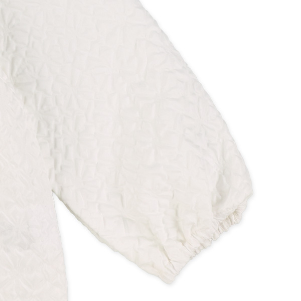 ふくれジャガード長袖シャツ