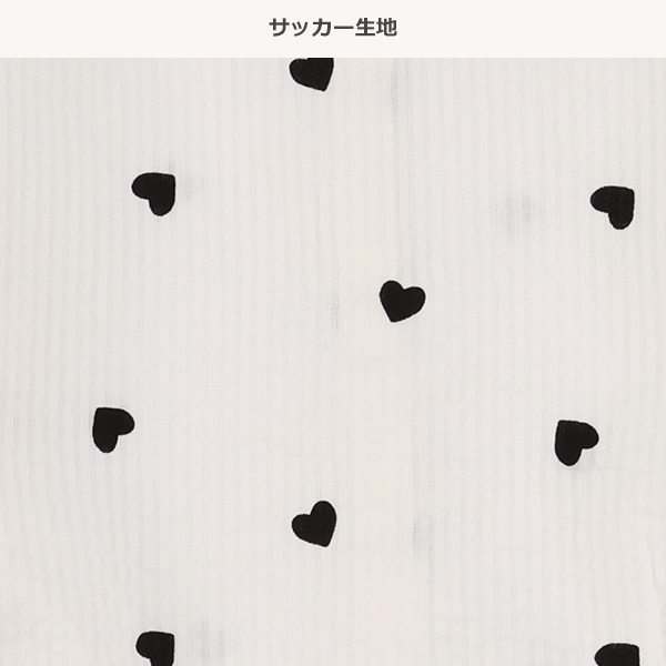 サッカーハート柄ジャケット