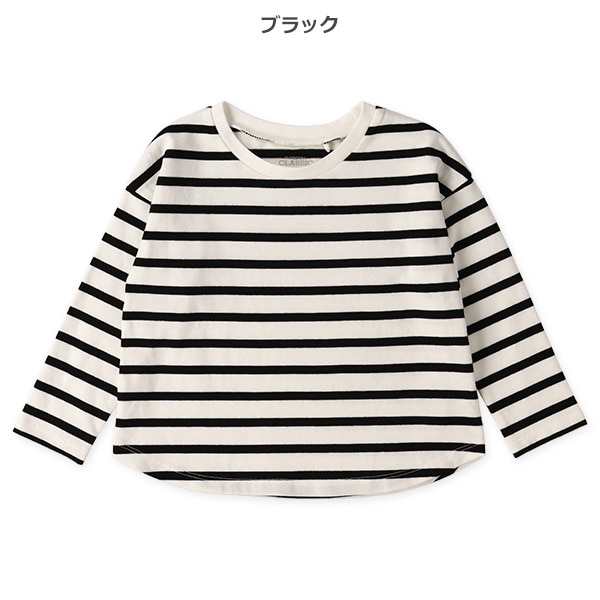 先染めボーダー長袖Ｔシャツ