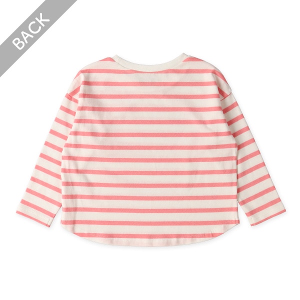 先染めボーダー長袖Ｔシャツ