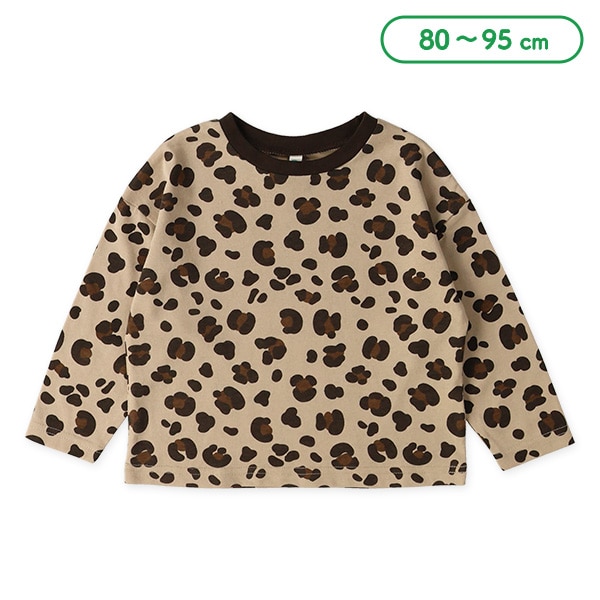 アニマル総柄長袖Tシャツ