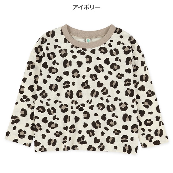 アニマル総柄長袖Tシャツ