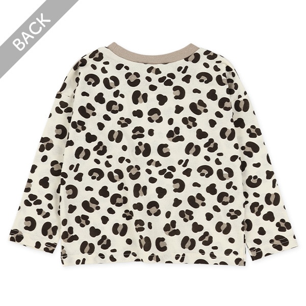 アニマル総柄長袖Tシャツ