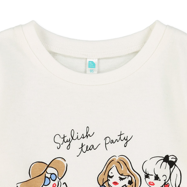 ガールズ長袖Tシャツ