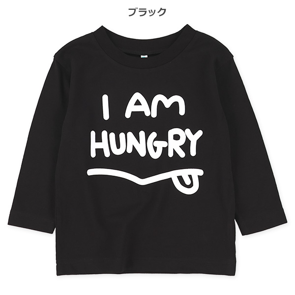 ハングリーロゴ長袖Tシャツ