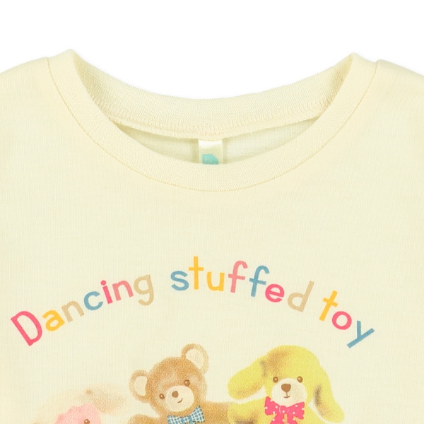 カラフルぬいぐるみ長袖Tシャツ