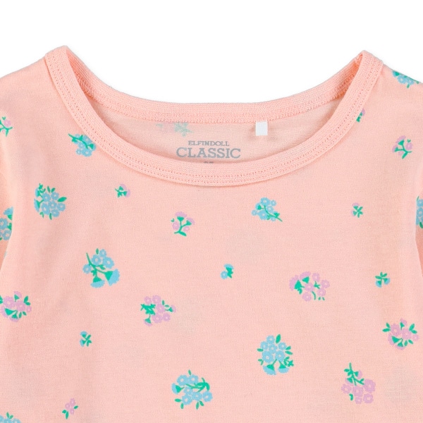 花総柄長袖Tシャツ