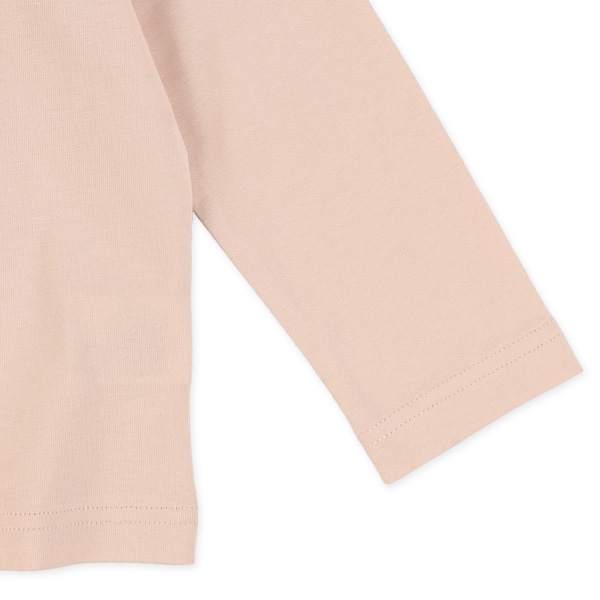 花束プリント長袖Tシャツ