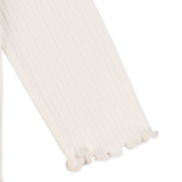 テレコ袖裾メロウ長袖Tシャツ