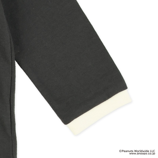 リンガー長袖Tシャツ（スヌーピー）