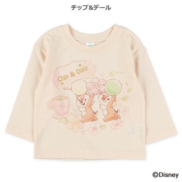 長袖Tシャツ（ミッキーマウス・チップとデール）
