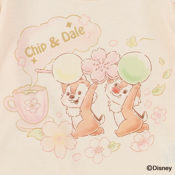 長袖Tシャツ（ミッキーマウス・チップとデール）