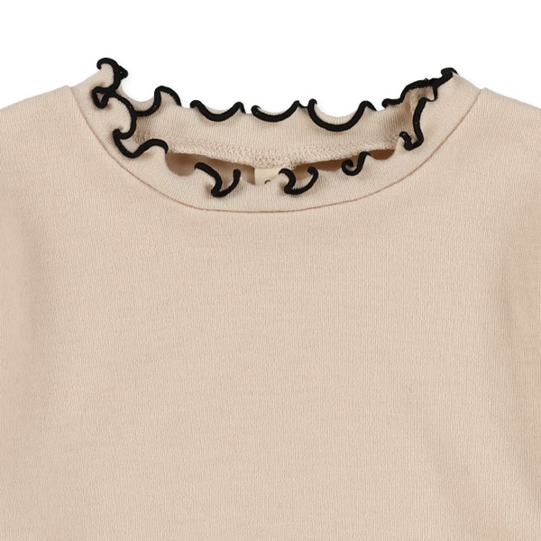 袖リボンメロウ長袖Tシャツ