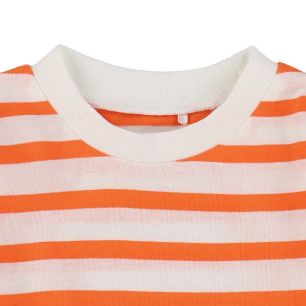 天竺先染めボーダー長袖Tシャツ