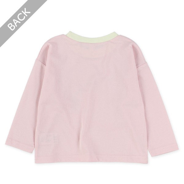 ケーキ・くま・ねこ長袖Tシャツ