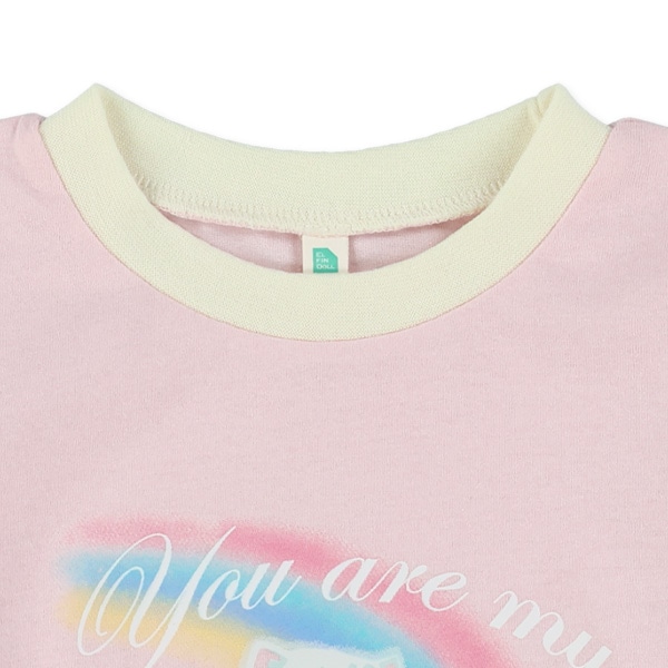 ケーキ・くま・ねこ長袖Tシャツ