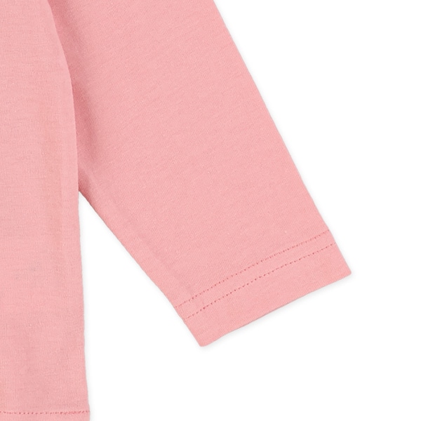 くま・うさぎ肩フリル長袖Tシャツ