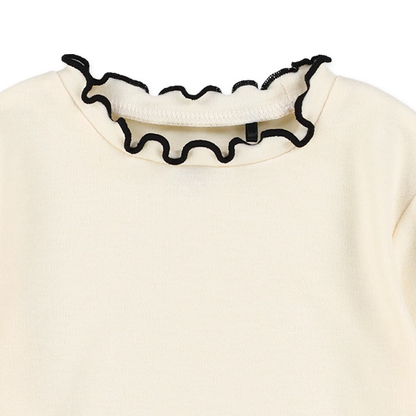 袖リボンメロウ長袖Tシャツ
