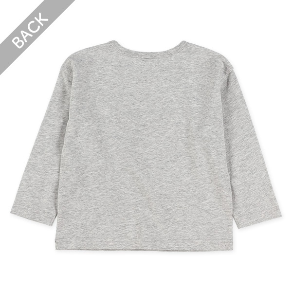 フロッキーハート長袖Tシャツ