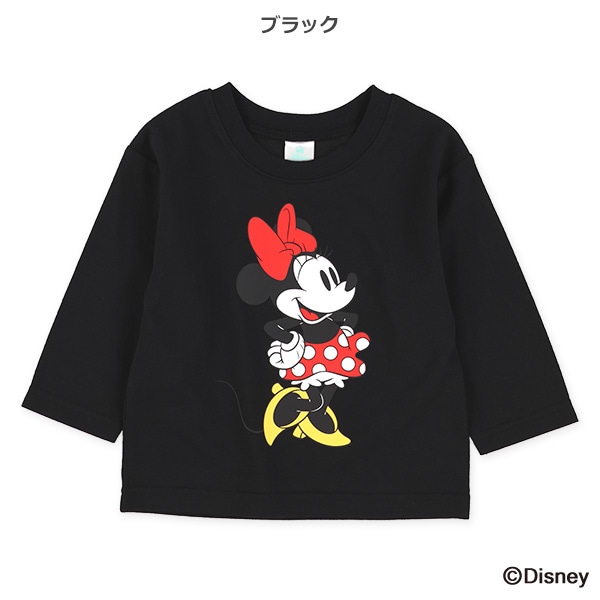 スタンディング長袖Tシャツ（ミニーマウス）