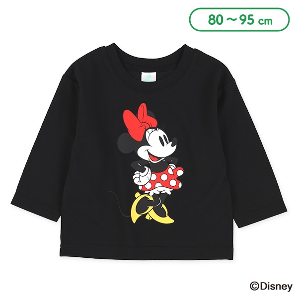 スタンディング長袖Tシャツ（ミニーマウス）