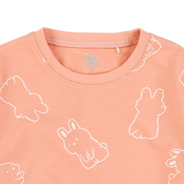 アニマル総柄長袖Tシャツ