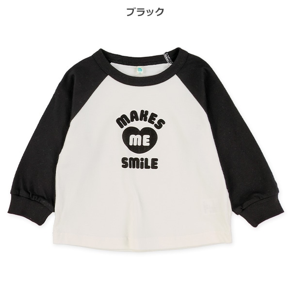 ラグランロゴ長袖Tシャツ