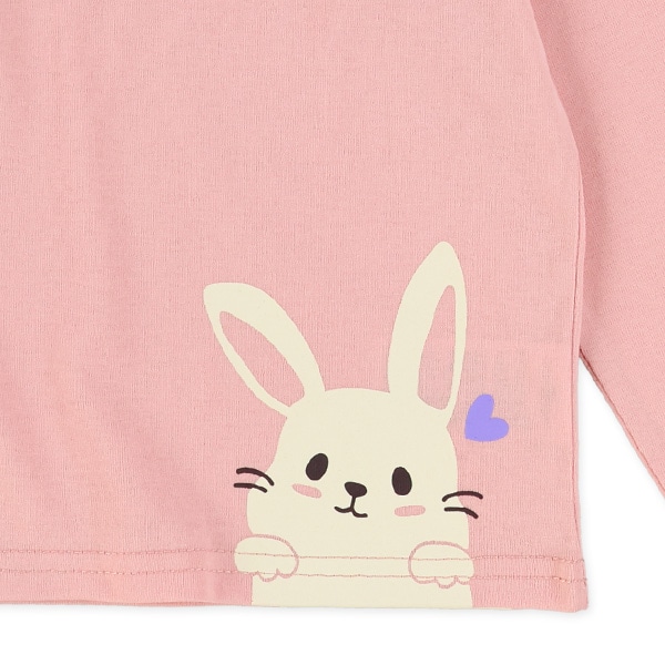ひょっこりアニマル長袖Tシャツ