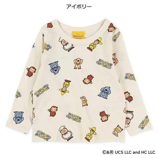 長袖Tシャツ（おさるのジョージ）