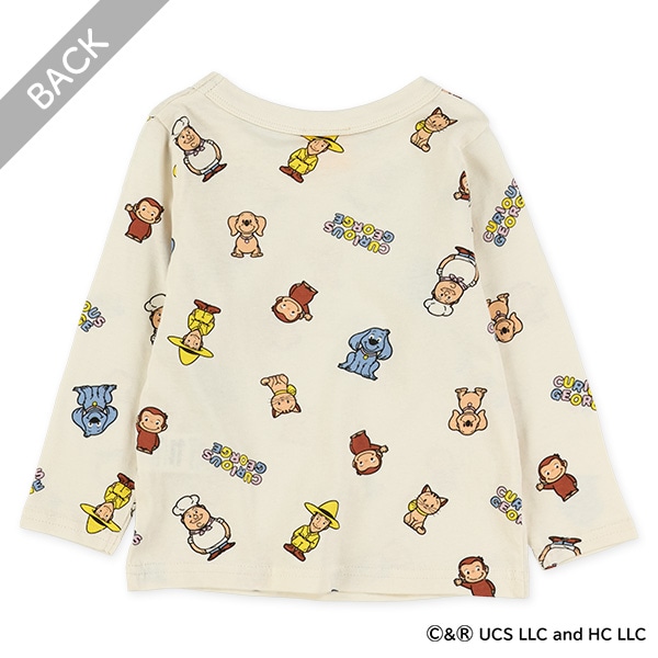 長袖Tシャツ（おさるのジョージ）