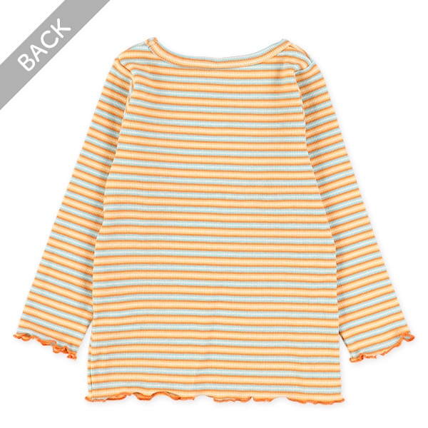 スパンテレコボーダー長袖Tシャツ